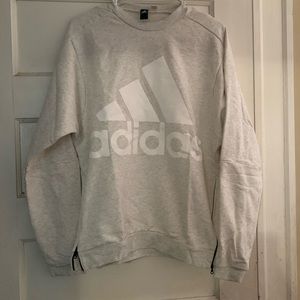 Grey Adidas sweatshirt